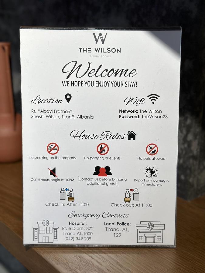Hotel The Wilson Tirana Extérieur photo